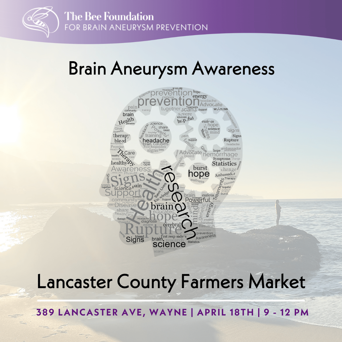 Brain Aneurysm Awareness Event - The Bee Foundation