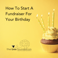 How To Start A Fundraiser For Your Birthday The Bee Foundation