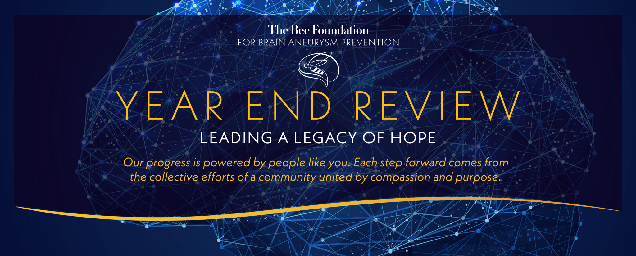 Landing Page - The Bee Foundation
